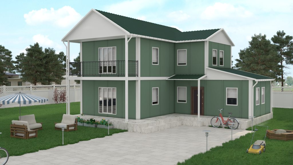 Сглобяема къща 145 м² 3+1