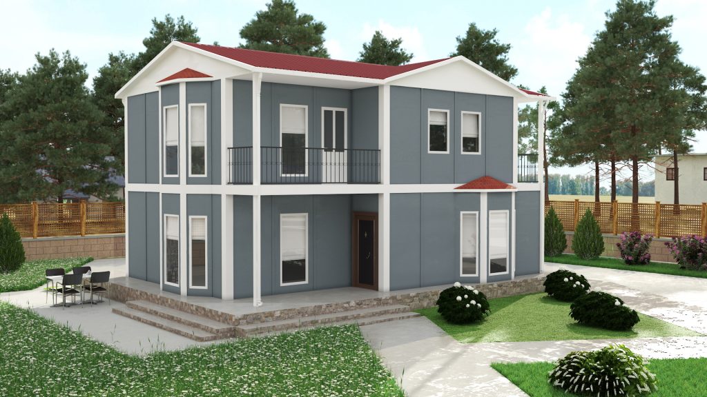 Сглобяема къща 155 м² 3+1