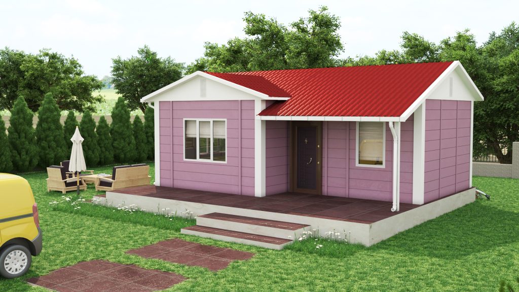 Сглобяема къща 40 м² 1+1