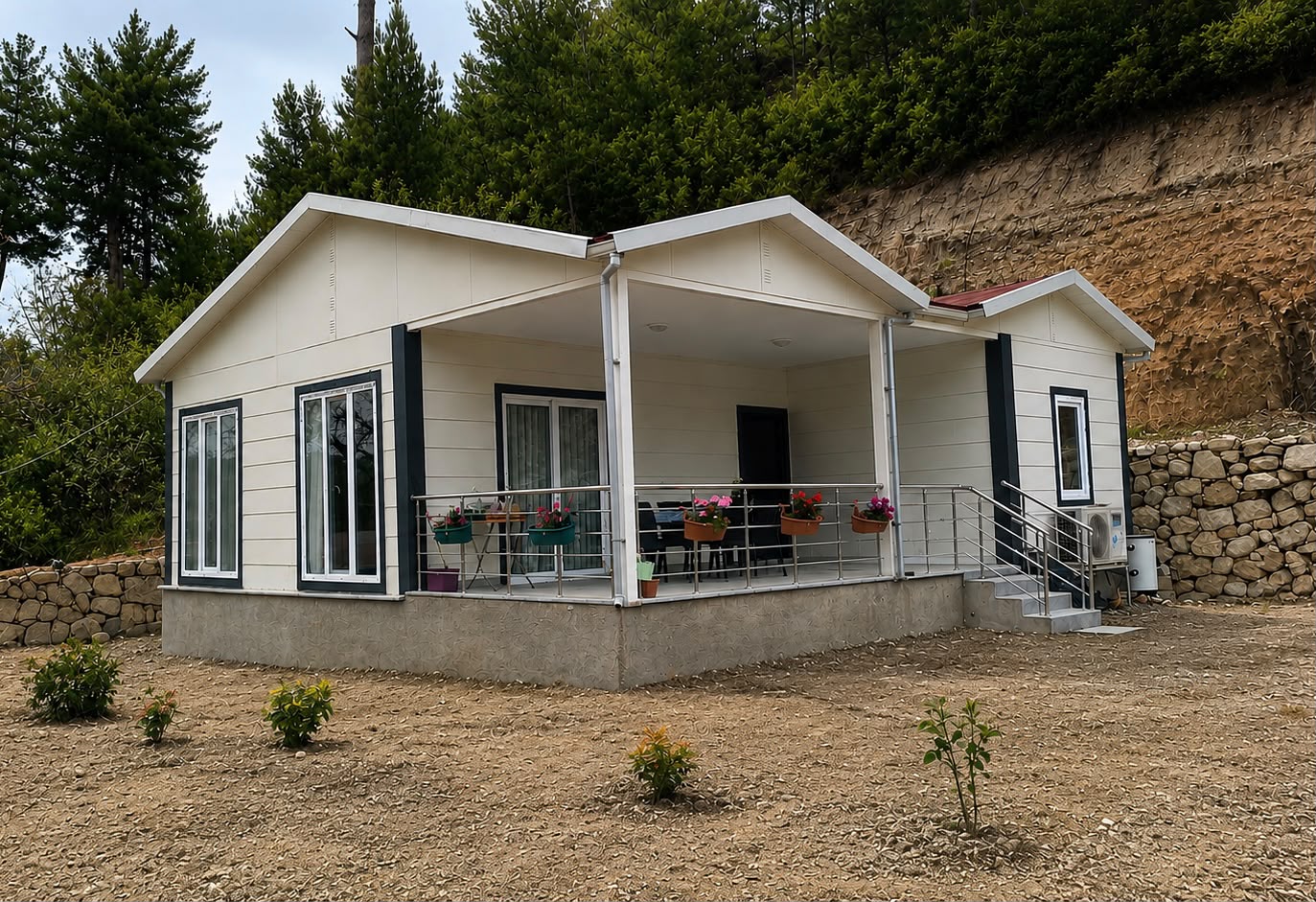 85 m² Сглобяема къща