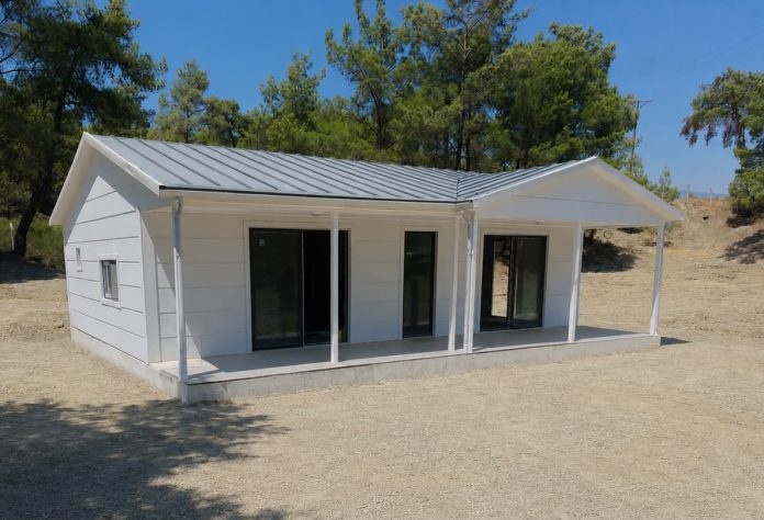 120 m² Луксозна сглобяема къща