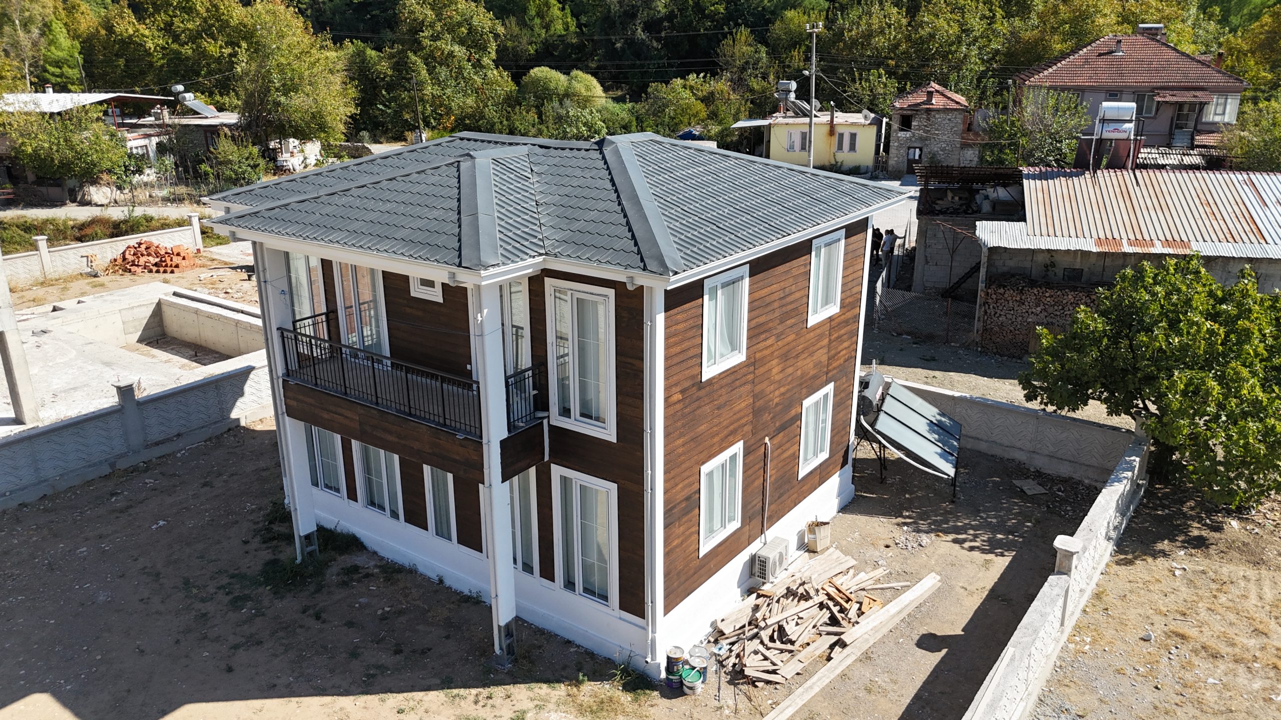 149 m² Двуетажна стоманена къща