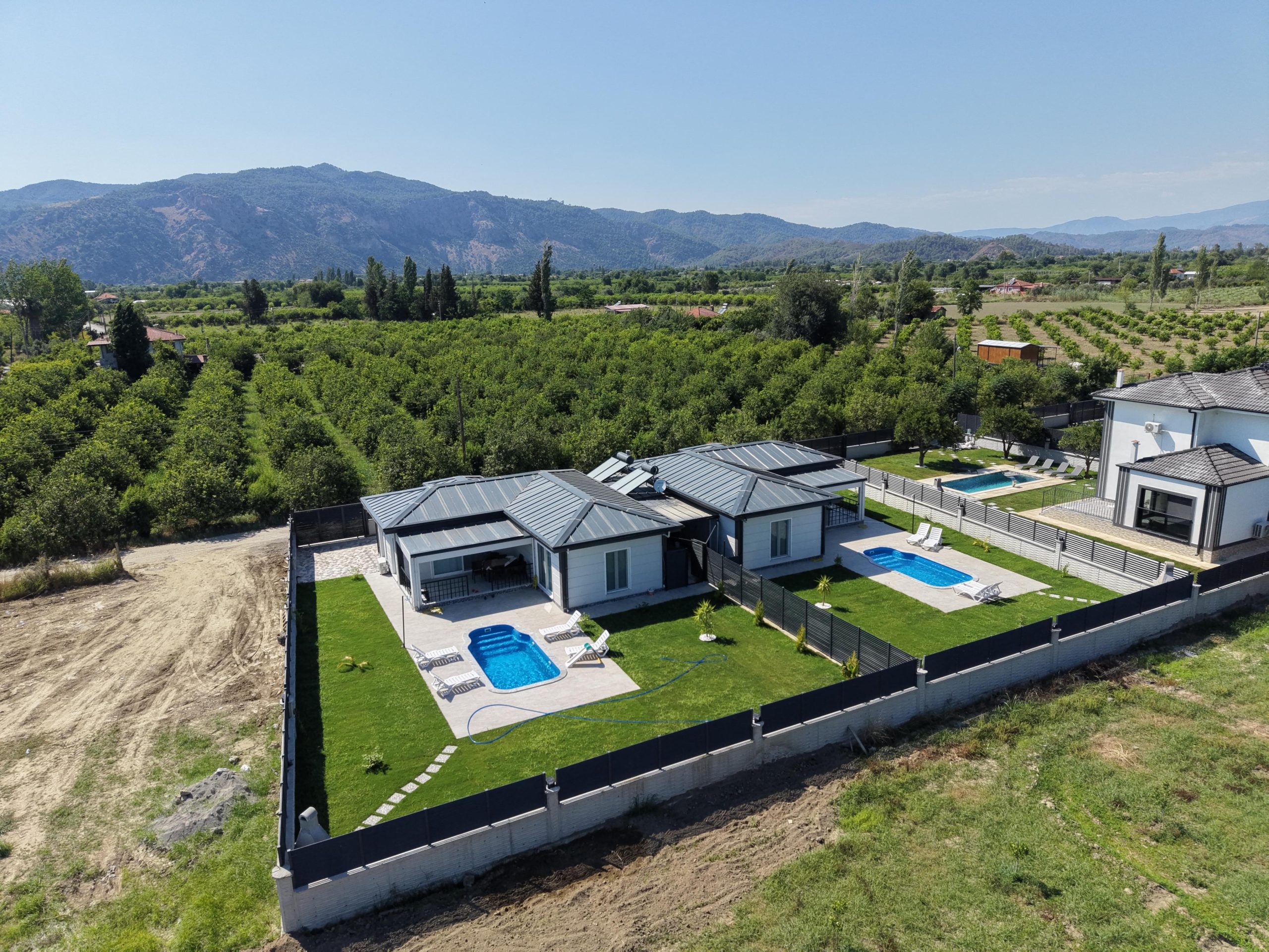 226 m² Стоманена къща – L проект