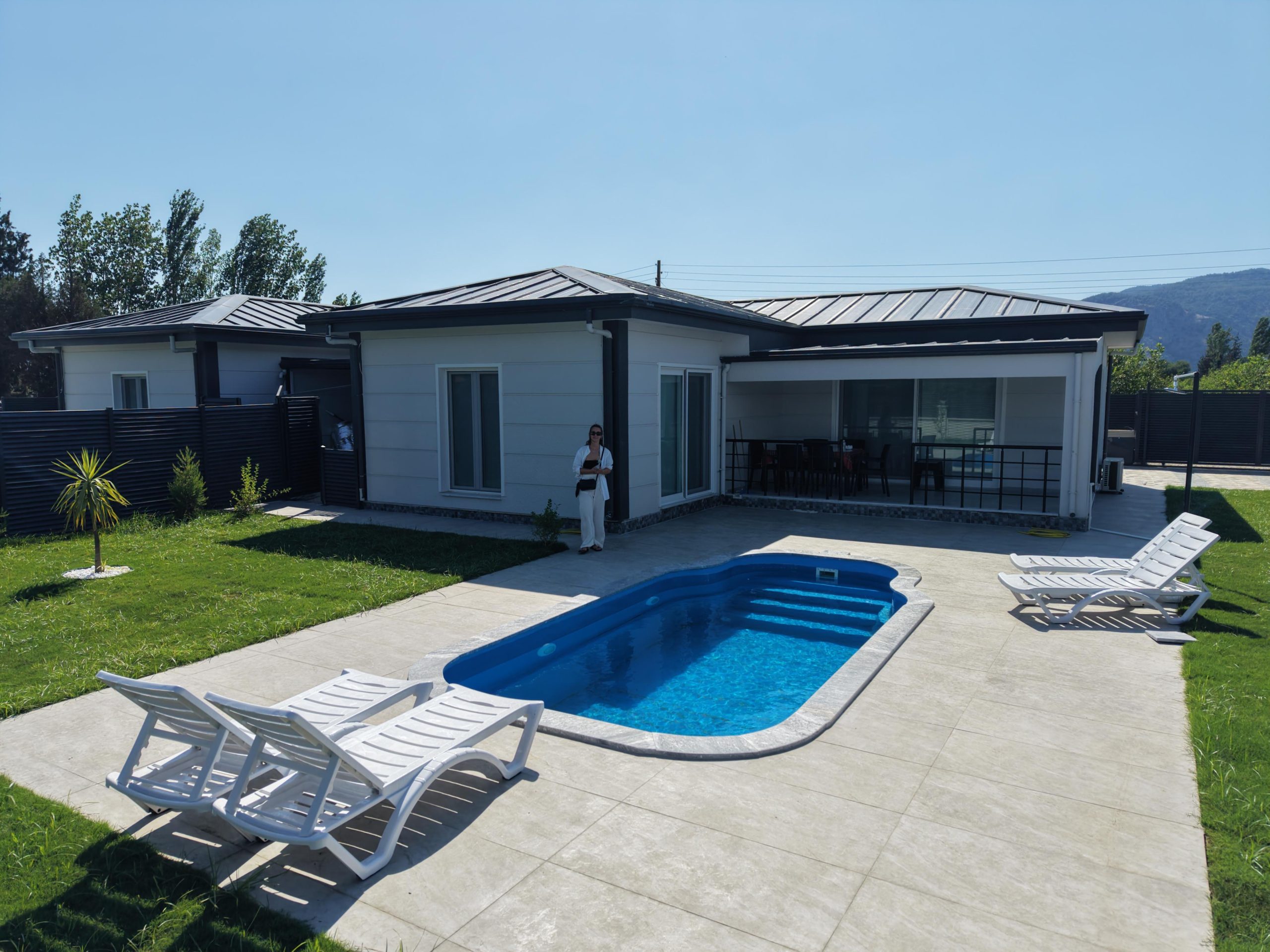 226 m² Стоманена къща – L проект