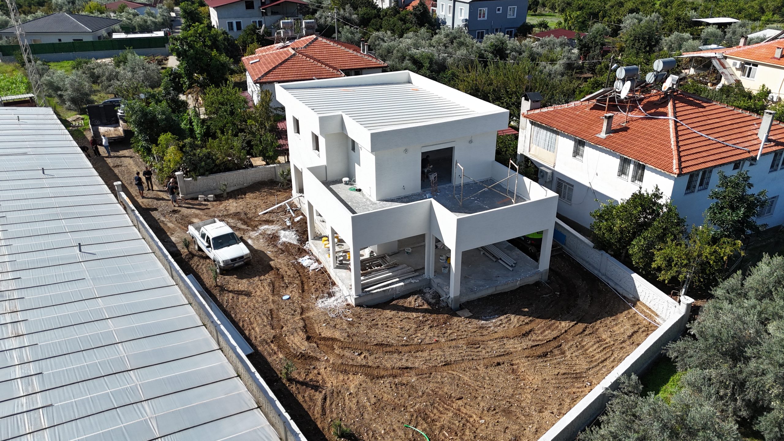 215 m² Двуетажна стоманена къща