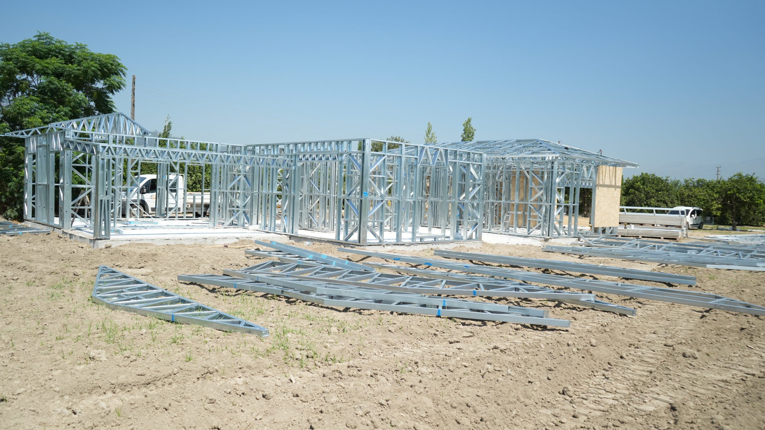 226 m² Стоманена къща – L проект