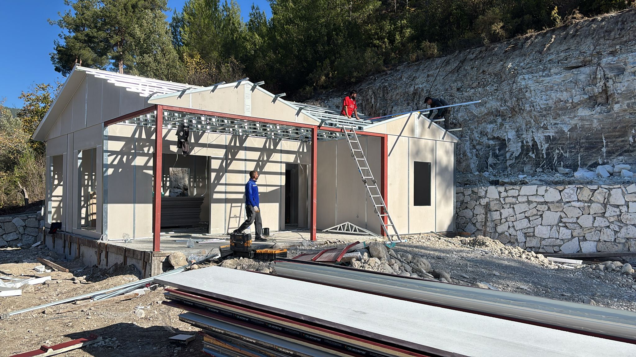 85 m² Сглобяема къща