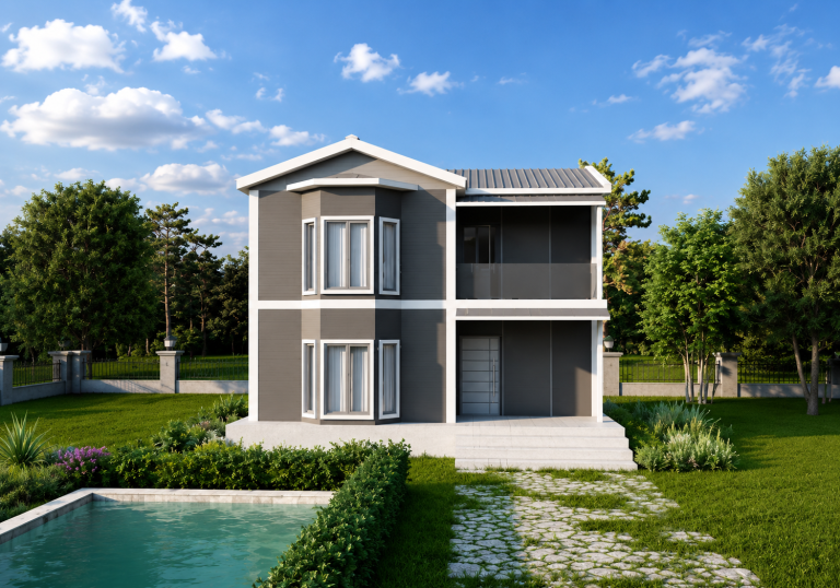 Сглобяема къща 130 м² 4+1